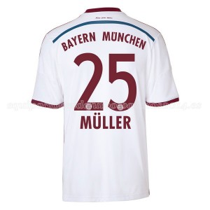 Camiseta Bayern Munich Muller Segunda Equipacion 2014/2015