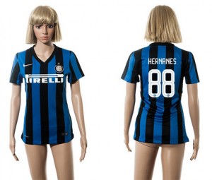 Camiseta nueva Inter Milan Mujer 88 2015/2016