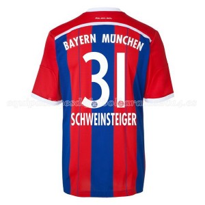 Camiseta de Bayern Munich Primera Schweinsteiger Equipacion