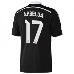 Camiseta Real Madrid Arbeloa Tercera Equipacion 2014/2015