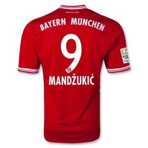 Camiseta nueva Bayern Munich Mandzukic Primera 2013/2014