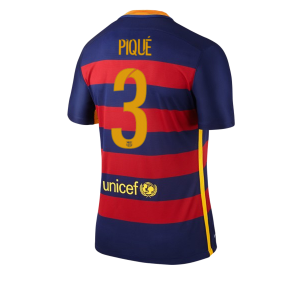 Camiseta nueva del Barcelona 2015/2016 Equipacion Numero 03 PIQUE Primera